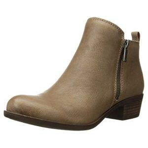 Light Brown Basel Leather Flat Bootie